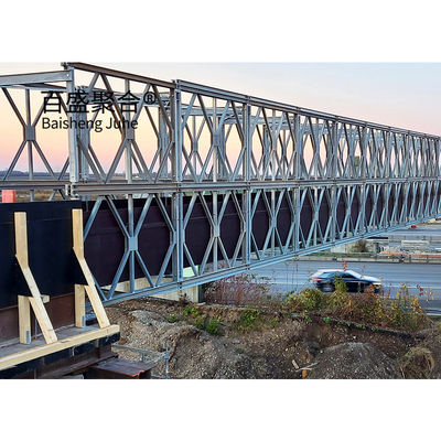 Ponte de construction rapide avec tolérance ± 1% et Q355/Grade 350/ASTM A992