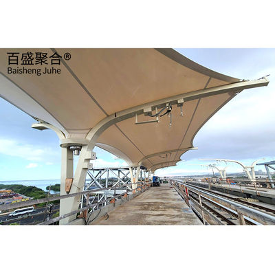 PTFE Stade de sport Structure en acier Construction cadre lumineux bâtiment métallique préfabriqué préfabriqué pour le stockage