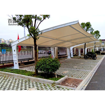 Jardin extérieur sur mesure Structure en acier garage de stationnement de voiture avec un design moderne