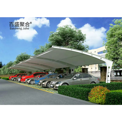 Jardin extérieur sur mesure Structure en acier garage de stationnement de voiture avec un design moderne