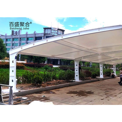 Jardin extérieur sur mesure Structure en acier garage de stationnement de voiture avec un design moderne