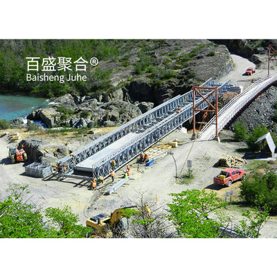 Construction de ponts de structure en acier préfabriqué selon la norme ASTM