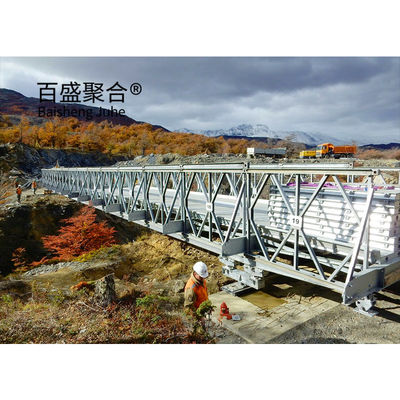 Construction de ponts de structure en acier préfabriqué selon la norme ASTM