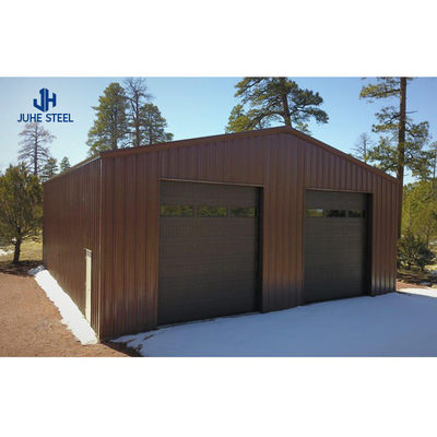 Q235 Q355B Grade Structure en acier Garage de voiture Garage préfabriqué pour la solution de stationnement