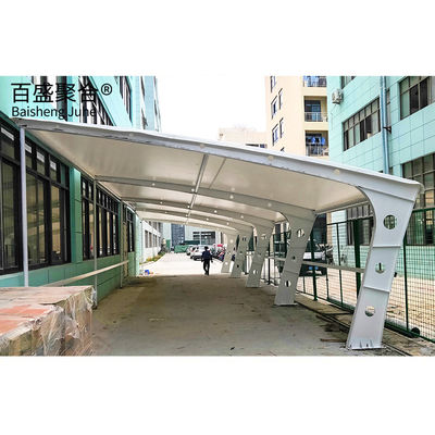 Couvercle de garage en métal en polycarbonate Carport en aluminium pour stationnement