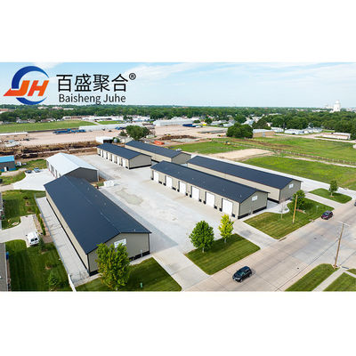 ASTM Standard personnalisé cadre de petit espace préfabriqué structure en acier léger garage