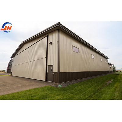 Q235B/Q345B Conception d'un entrepôt préfabriqué en acier à faible teneur en carbone pour un hangar industriel