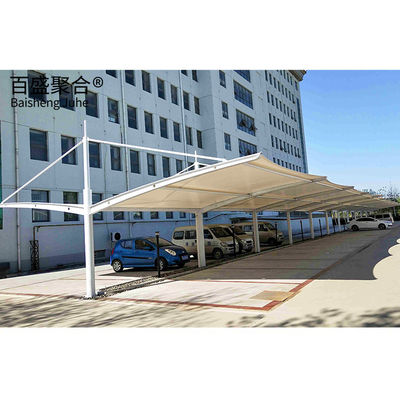 PVDF/PTFE finition de voile Structure en acier 10x20 Voile de garage métallique