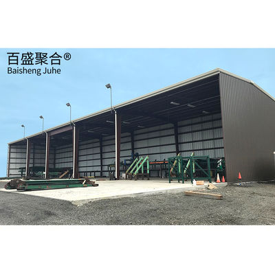 Construction de structures métalliques préfabriquées agricoles en acier personnalisables avec service de flexion