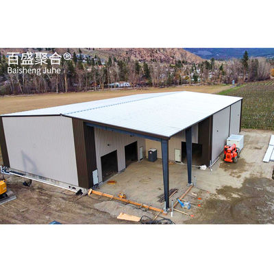 Construction de structures métalliques préfabriquées agricoles en acier personnalisables avec service de flexion