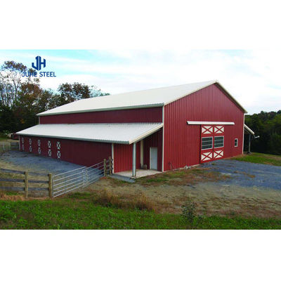 Structure préfabriquée en acier Mmetal Garage Shed avec Purlin C.Z forme de canal en acier