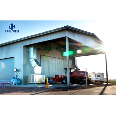 Service de traitement de soudage Garage de voiture portable Structure en acier Entrepôt préfabriqué