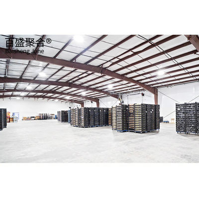 Construction d'entrepôts en acier certifiés CE/ISO9001 pour la transformation alimentaire
