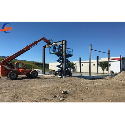 Construction en acier préfabriqué certifié CE/ISO9001 pour la construction rapide d'entrepôts