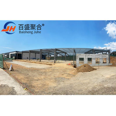 Structure de construction de cadre modulaire préfabriqué en acier à faible teneur en carbone