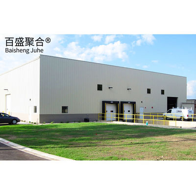Classe Q235/Q345B Conception métallique préfabriquée Entrepôt de stockage pour l'ingénierie des entrepôts